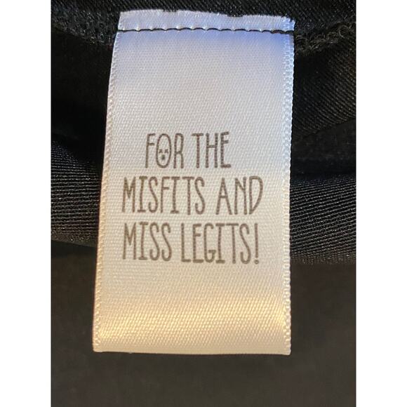 Current Mood Grace Evolution Butterfly Black Mini Dress Size XL Stretchy - Picture 7 of 8